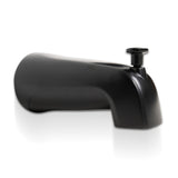 MSI 1-Handle 1-Spray Tub and Shower Faucet with Pressure Balance Valve - 608 Matte Black Faucets