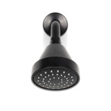 MSI 1-Handle 1-Spray Tub and Shower Faucet with Pressure Balance Valve - 608 Matte Black Faucets