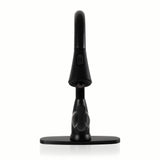 MSI 1-Handle Pull-Down Sprayer Kitchen Faucet with deckplate - 803 Matte Black Faucets