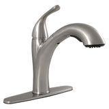 MSI 1-Handle Pull-Out Sprayer Kitchen Faucet - 804 Brushed Nickel Faucets