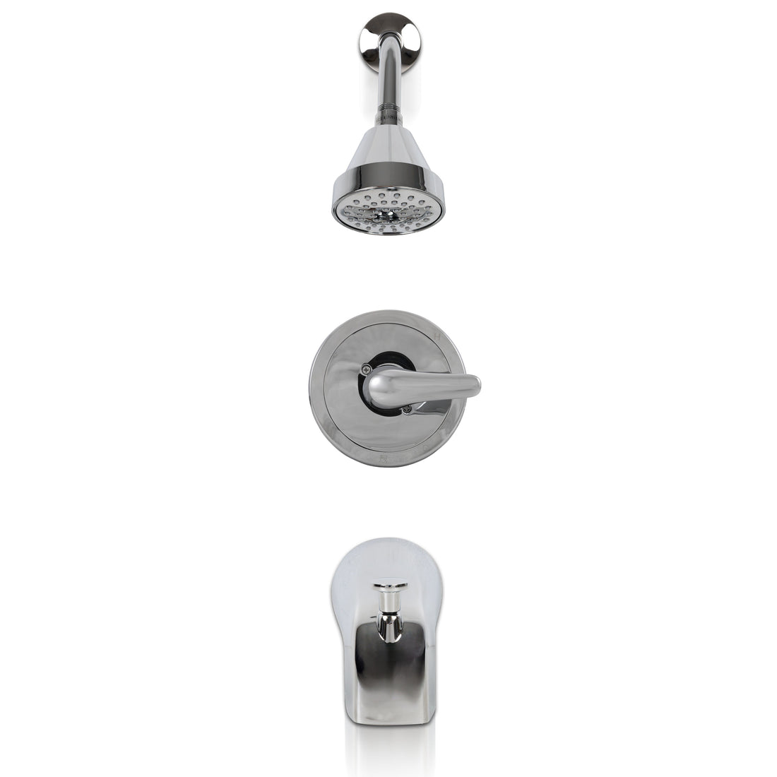 MSI 1 Handle Shower/Tub Faucet With Valve- 608 Chrome Faucets