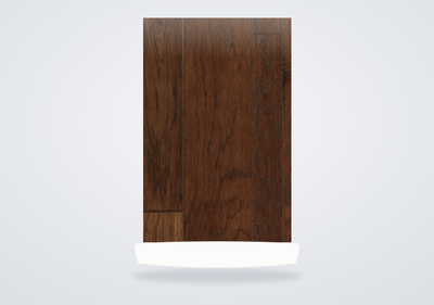 Mohawk Weathered Portrait Engineered Hardwood Coffee Hickory Baby Threshold