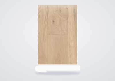 Mohawk Coastal Couture Plus Engineered Hardwood Beachwood Oak Flush Stair Nose