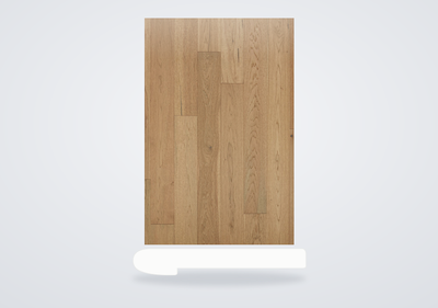 Mohawk Cascade Hills Engineered Hardwood Cinnabark Hickory Flush Stair Nose