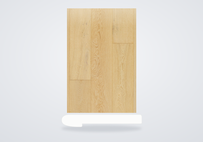 Mohawk Coral Shores Engineered Hardwood Sandcastle Oak Flush Stair Nose