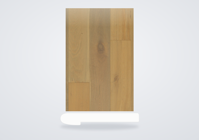 Mohawk Coral Shores Engineered Hardwood Tamarind Oak Flush Stair Nose
