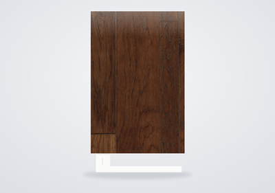 Mohawk Weathered Portrait Engineered Hardwood Coffee Hickory Quarter Round