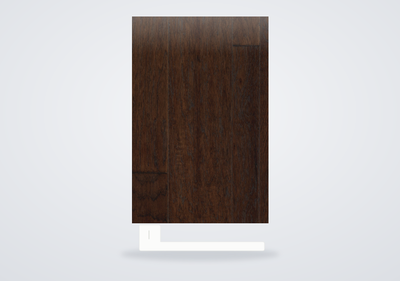 Mohawk Weathered Portrait Engineered Hardwood Espresso Hickory Quarter Round