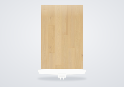 Mohawk Madera Trace Engineered Hardwood Antiqued Plaster Oak T-Molding