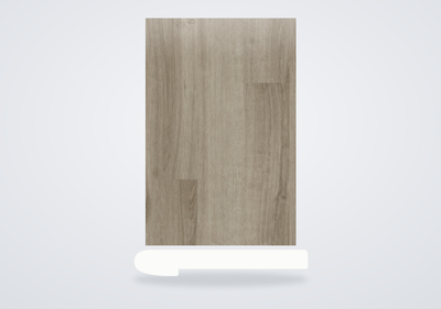 Mohawk Caldwell Gauntlet Grey Flush Stair Nose