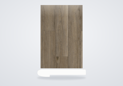 Mohawk Discovery Ridge Rustic Taupe Overlap Stair Nose