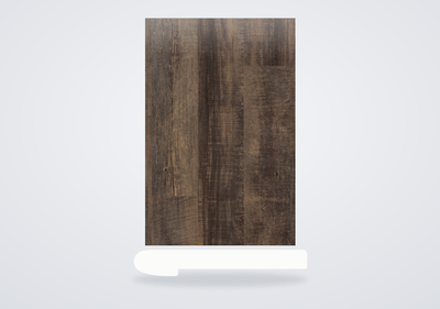 Mohawk Discovery Ridge Baywood Brown Overlap Stair Nose