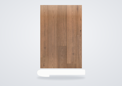 Mohawk Landry Valley Hazelnut Hickory Overlap Stair Nose