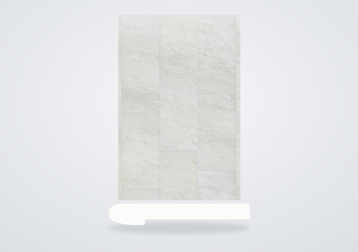 Mohawk Whitmore Terrace 4.5 Alabaster Overlap Stair Nose