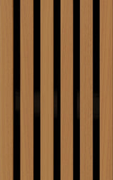 Garrison Parallels 2.0 Warm Oak Acoustic Wall Panel