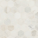 MSI Arabescato Venato Hexagon Tile