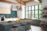 MSI Azul Scallop 8mm Mosaic Tile