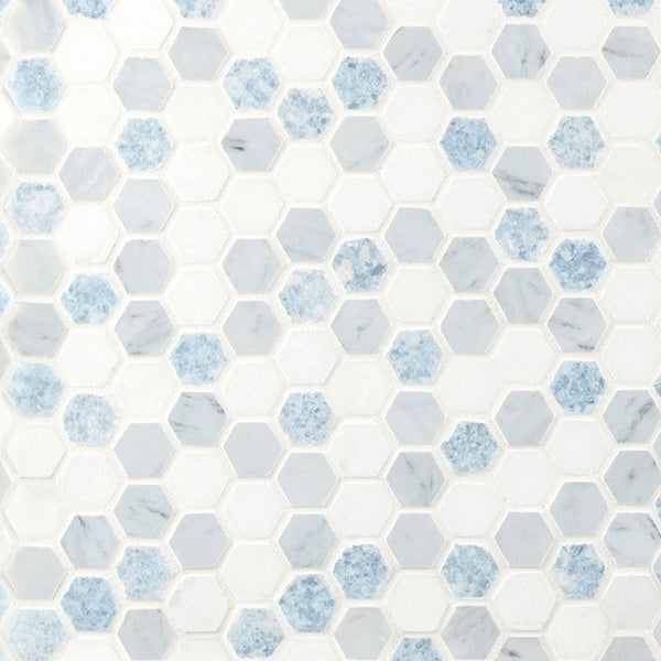 MSI Azula Hexagon Mosaic Tile