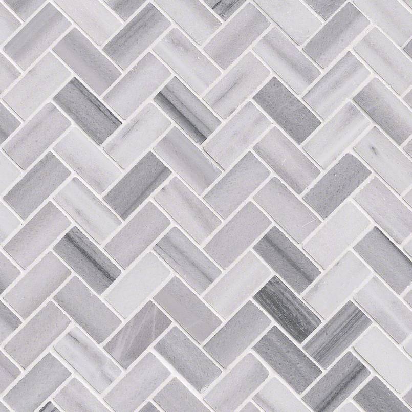 MSI Bergamo Herringbone Polished Mosaic Tile
