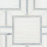 MSI Bianco Dolomite Alana Polished Mosaic