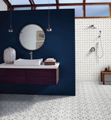 MSI Bianco Dolomite Geometrica Tile
