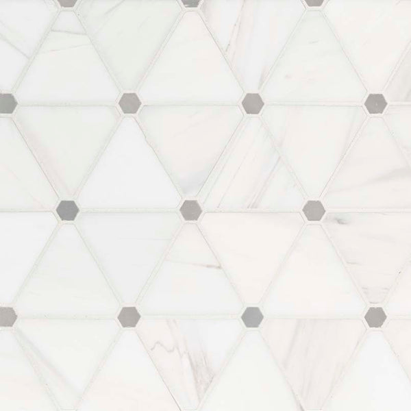 MSI Bianco Dolomite Pinwheel Tile