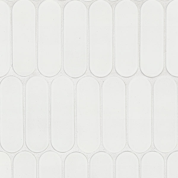 MSI Bianco Glossy Ellipse Tile