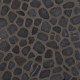 MSI Black Marble Pebbles Tumbled Tile