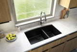 MSI Black Quartz Double Bowl 60/40-3219 Sinks