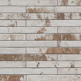MSI Brickstone Rustique White Brick 2x18