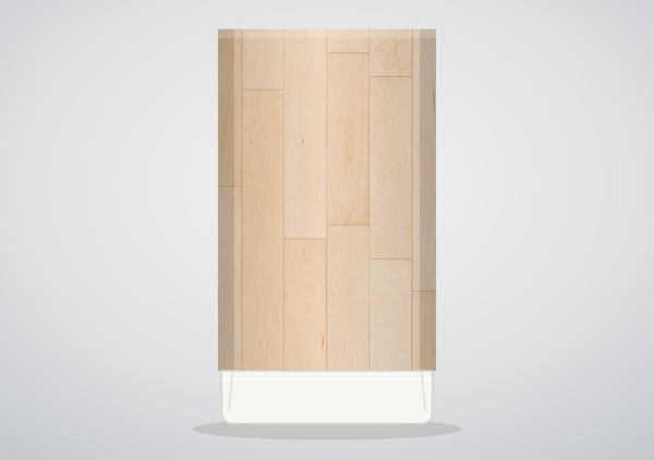 Garrison Crystal Valley America Natural Maple Baby Threshold