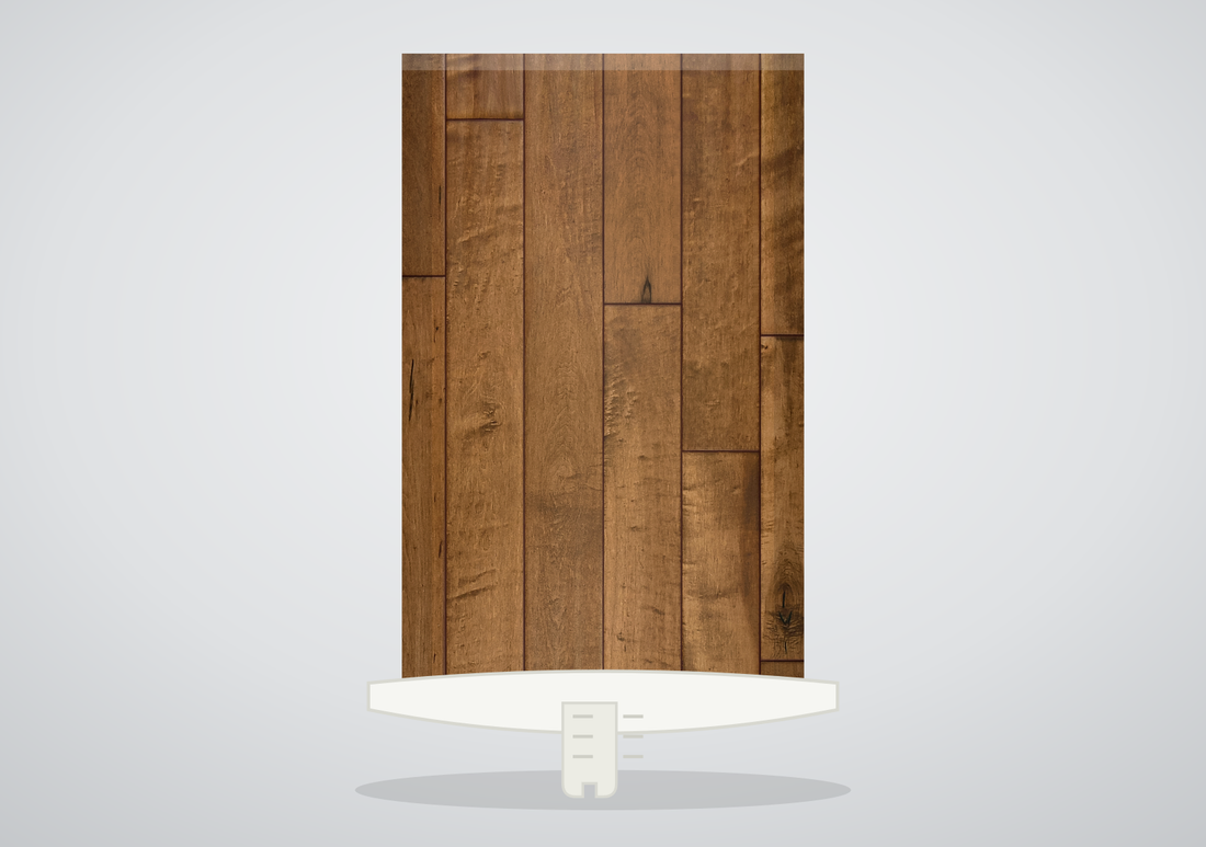 Garrison II Smooth Chestnut T-Moulding