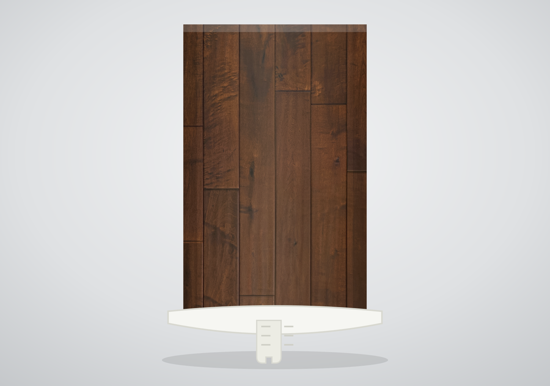 Garrison II Smooth Espresso T-Moulding