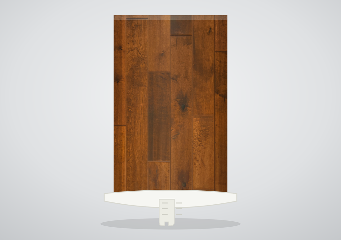 Garrison II Distressed Latte T-Moulding