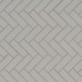 MSI Domino Gray Glossy Herringbone Tile