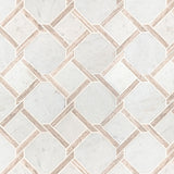 MSI Greecian White Marbella Lynx Polished Marble Tile