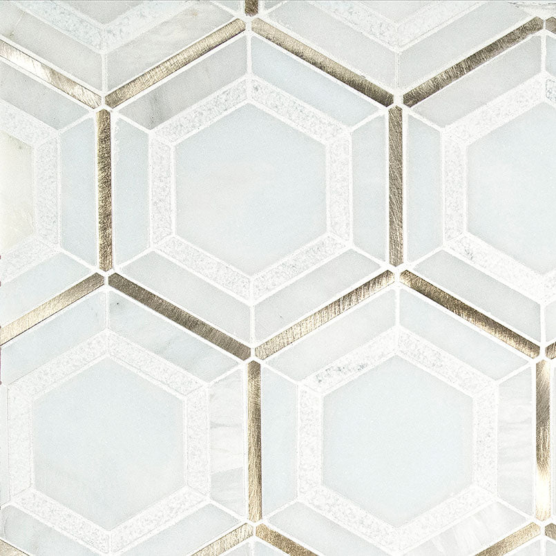 MSI Luxor Medici Gold Backsplash Tile