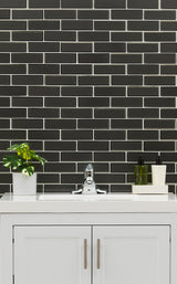 MSI Metallic Gray Bevel Subway Tile