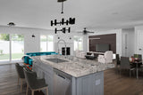 MSI Mirage White - Granite Pre-Fabricated Countertop