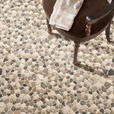 MSI Mix Marble Pebbles Tumbled Tile