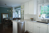 MSI Arabescato Carrara Herringbone Pattern