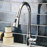MSI Touch-less Infrared Sensor Kitchen Faucet - 811 Chrome Faucets