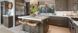 MSI Snow White - Quartz Island Countertop