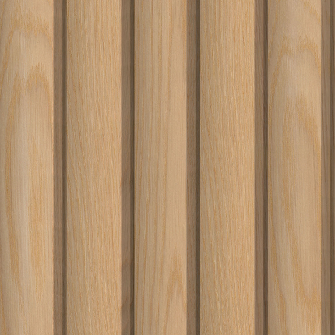 MSI Natural Reeded Acoustic Wood Slat Panel