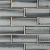 MSI Ombre Grigia Glass Tile