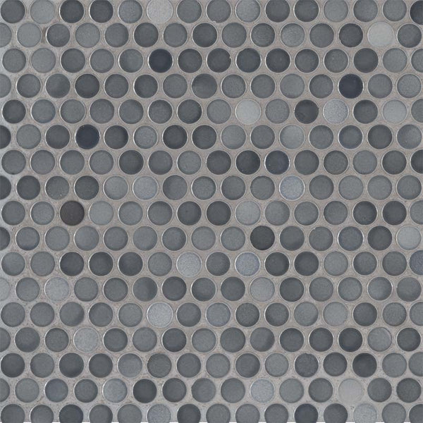 MSI Penny Round Grigio Mix Mosaic