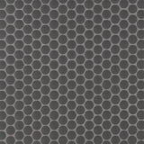 MSI Domino Penny Round Nero Matte Tile