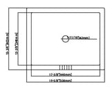 MSI White Rect 2015 Flat Sinks