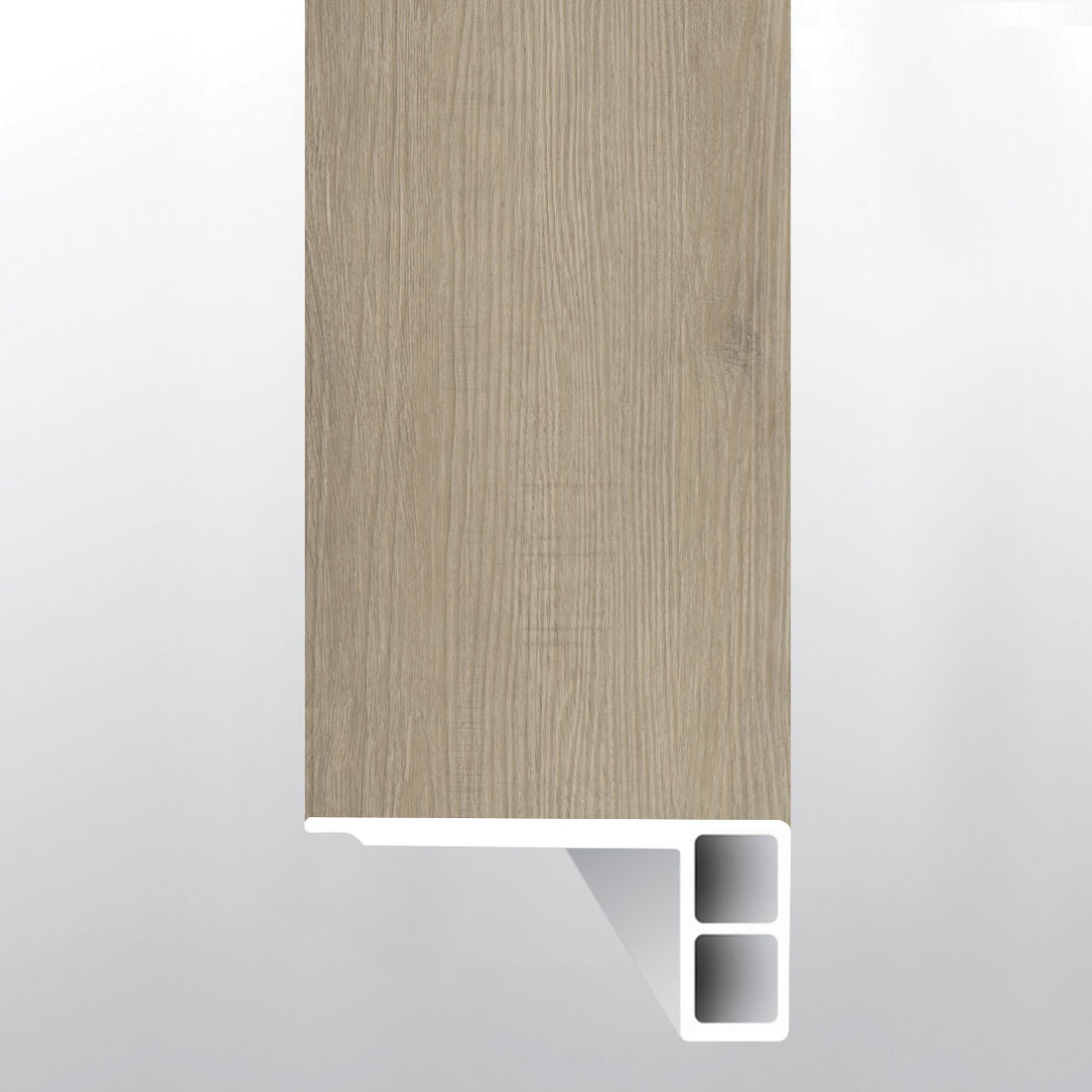 MSI Laurel Saddle Wood Flush Stair Nose Eased Edge
