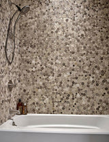MSI White Oak Serenity Stone Pebble Mosaic